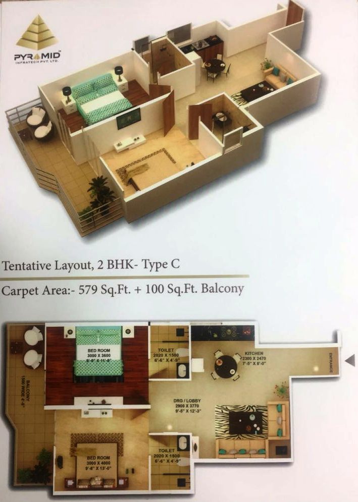 2BHK Type C