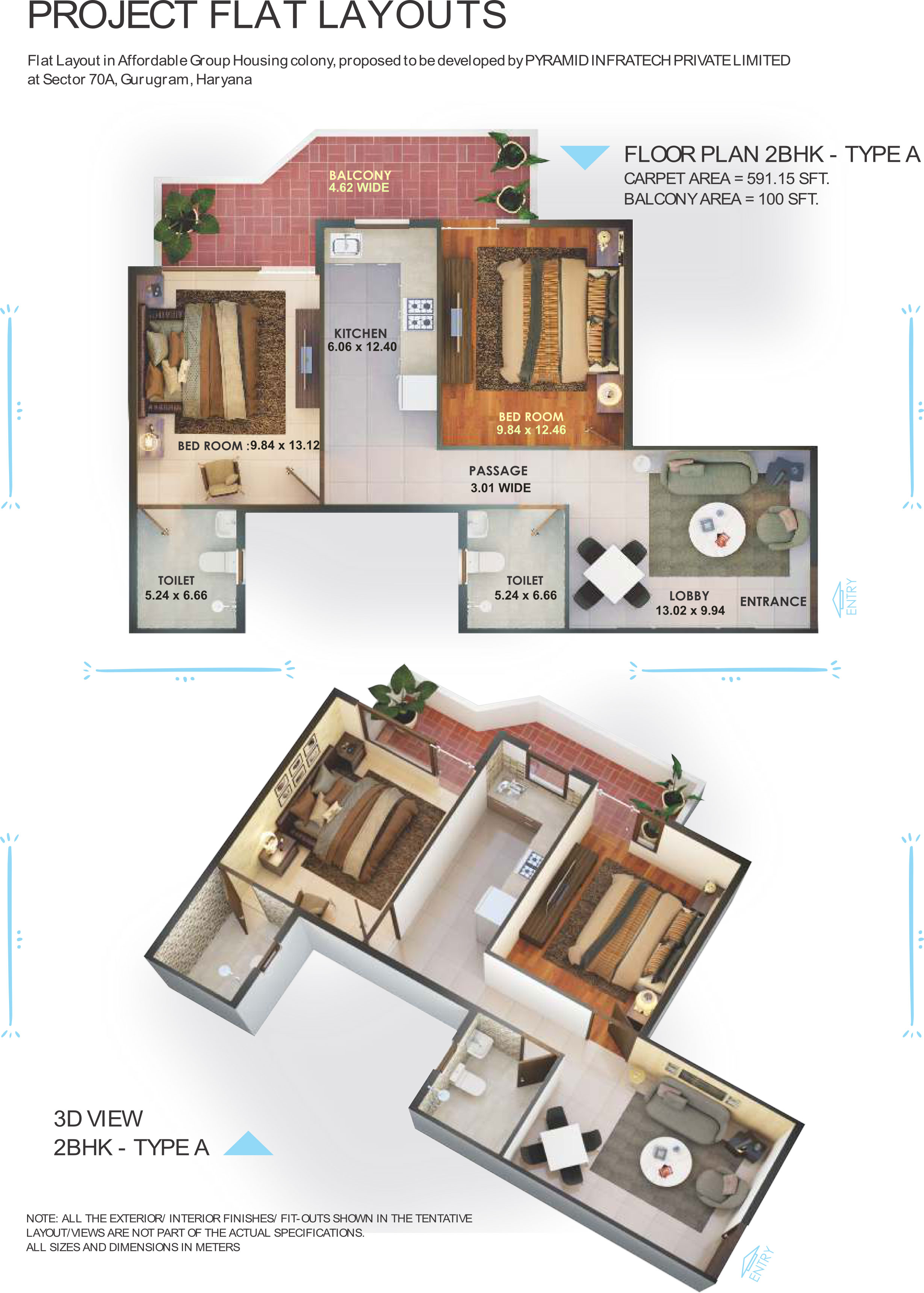 Fusion-2BHK-Type-A